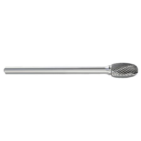 Oval Bur SE, Radius End, 3/8