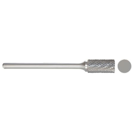Cylinder Bur SA, Carbide, 1/4