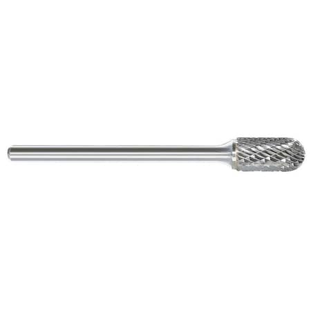 Carbide Bur, Radius End, 3/8 In, 1/4 Shank MPN:310-002706
