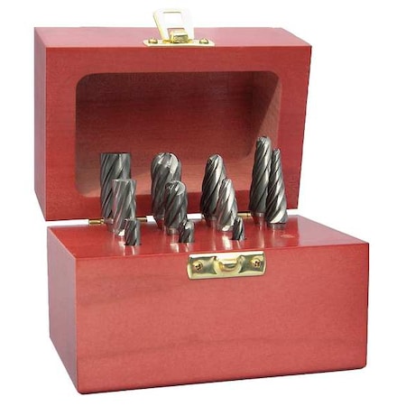 Carbide Bur Set, Aluma Cut, 1/4 in, 8 pc MPN:310-130005