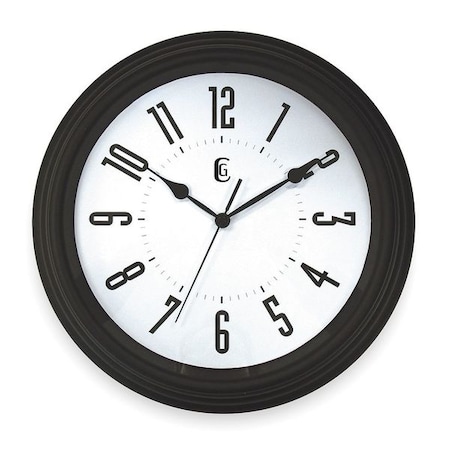 Wall Clock, Analog, Battery MPN:1TKA8