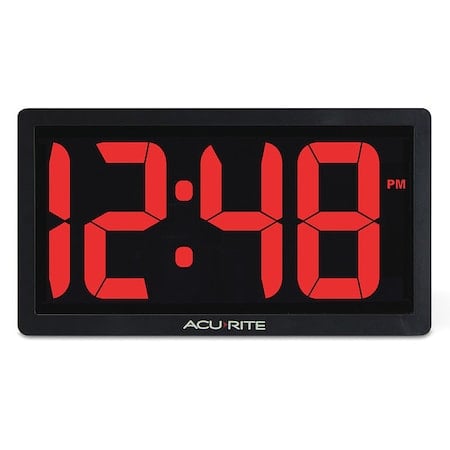 LED Digital Clock W/ Auto Dimming Brightness, 10