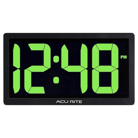 LED Digital Clock W/ Auto Dimming Brightness, 10