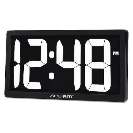 LED Digital Clock W/ Auto Dimming Brightness, 10