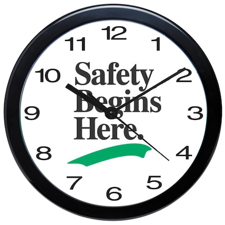 Analog Clock, Polystyrene, 12