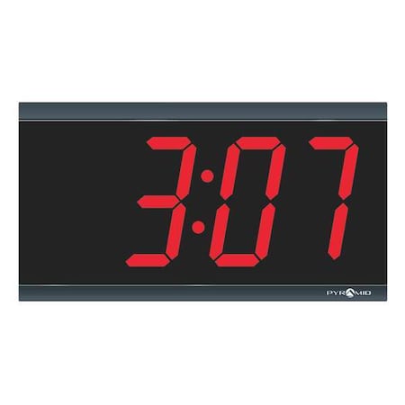 Digital Clock, 11 1/2in W, 6 1/4in H MPN:DIG-4B