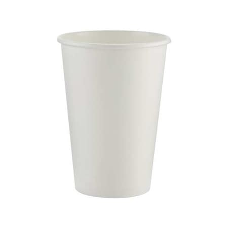 Disposable Hot cup 16 oz. White, Paper, Pk1000 MPN:2346W