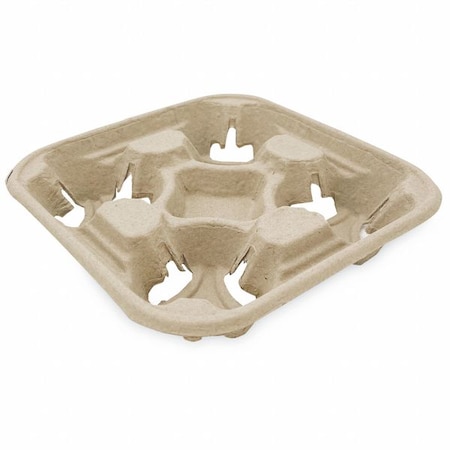 Disp Cup Tray, Beige, 2 in H, PK300 MPN:BWK4CUPCARRIER