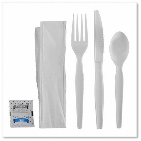 Disp Cutlery Set, WH, Heavy Weight, PK250 MPN:BWKFKTNSHWPSWH