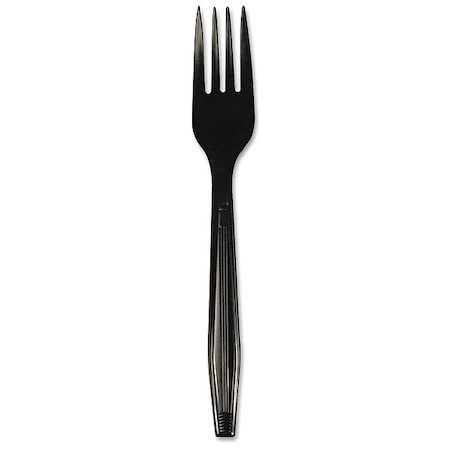 Disp Fork, Black, Heavy, PK1000 MPN:BWKFORKHWBLA