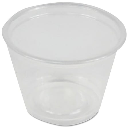 Souffle/Portion Cups, 1 oz, Clear, PK2500 MPN:BWKPRTN1TS