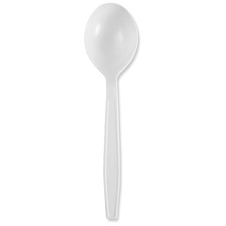 Soup Spoon, White, Heavy, PK1000 MPN:BWKSSHWPPWIW