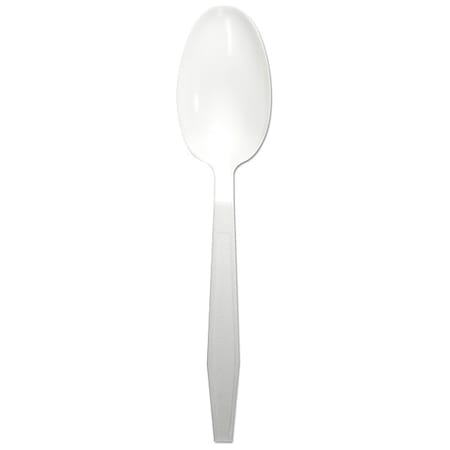 Disposable Spoon, White, Heavy, PK1000 MPN:BWKTEAHWPPWH