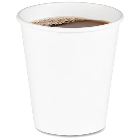 Paper Hot Cups, 10 oz, White, PK1000 MPN:BWKWHT10HCUP