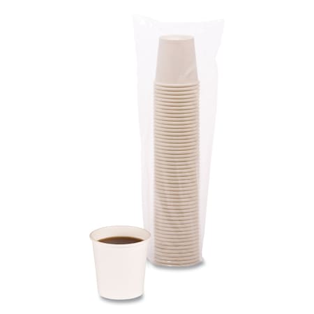 Disposable Hot Cup, 4 oz, White, PK1000 MPN:BWKWHT4HCUP