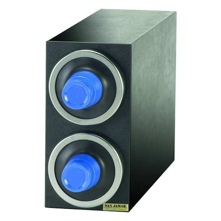 Beverage Dispenser Cabinet, 15 in H, Black MPN:C2902