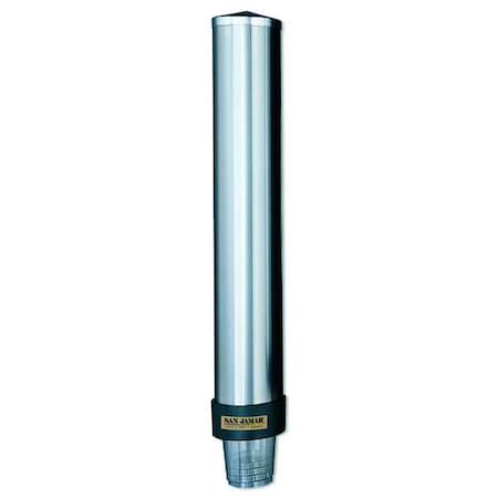 Cup Dispenser, 24 3/4in H, Silver MPN:C3200PGR