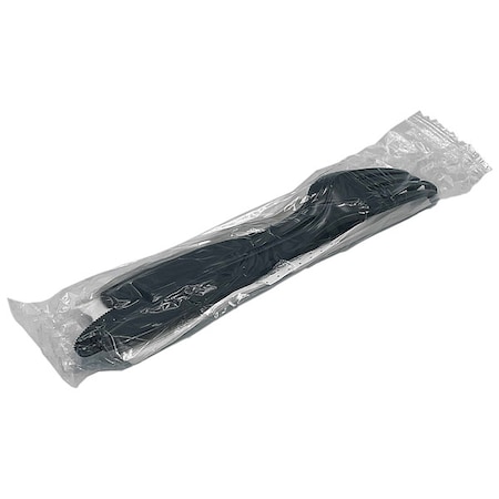 Disp Cutlery Set, Black, Heavy, PK250 MPN:E188000