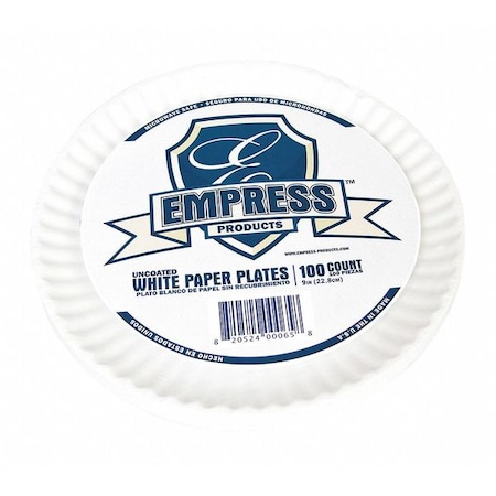 Paper, Plate, Round, 9