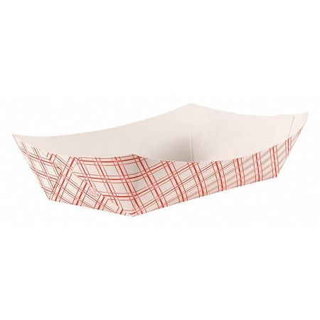 Paper Disposable Food Tray 5 lb., Red, Pk500 MPN:EFT500