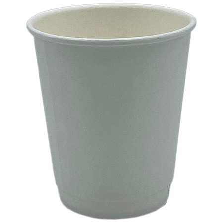 Disposable Hot Cup, 8oz, White, PK500 MPN:EHCDW8-W