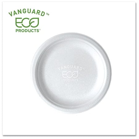 Vanguard Renewable and Compostable Sugarcane Plates, 6
