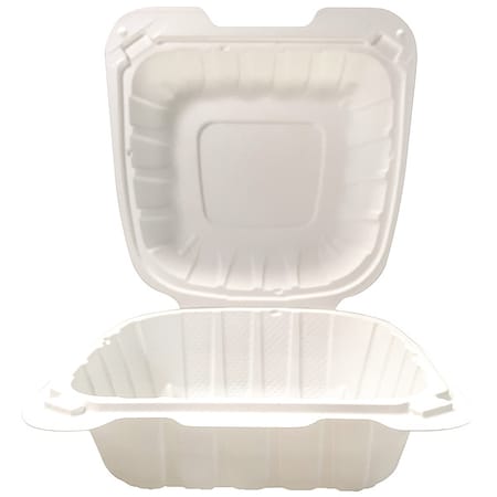Disp Carry-Out Ctnr, 6 in W, Ivory, PK300 MPN:EPPHL-66