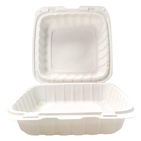 Disp Carry-Out Ctnr, 8in W, Ivory, PK150 MPN:EPPHL-81