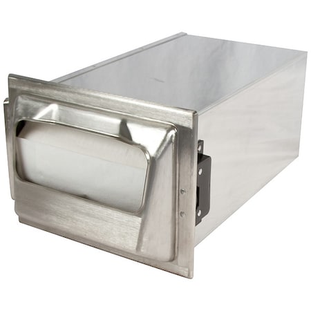 Napkin Dspr, 5 1/2 in D, 13 3/4in H, Silver MPN:H2000SS12
