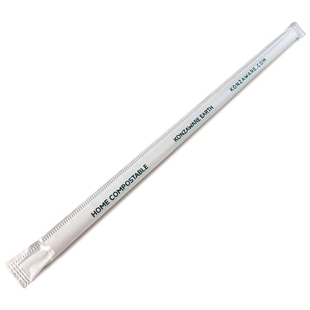 Drinking Straw, Home Compostable, PK2400 MPN:KW-CE-1006
