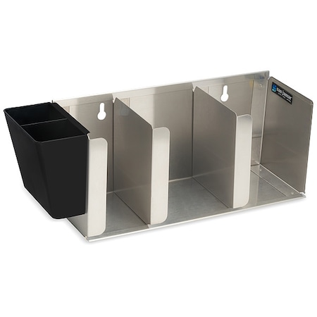 Lid Organizer, 6 1/2in H, Silver MPN:L1014
