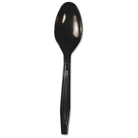 Disposable Spoon, Black, Heavy, PK1000 MPN:V01844
