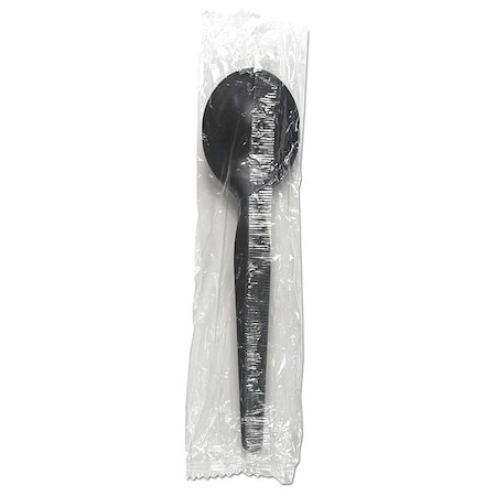 Disp Soup Spoon, Black, Heavy, PK1000 MPN:V01858