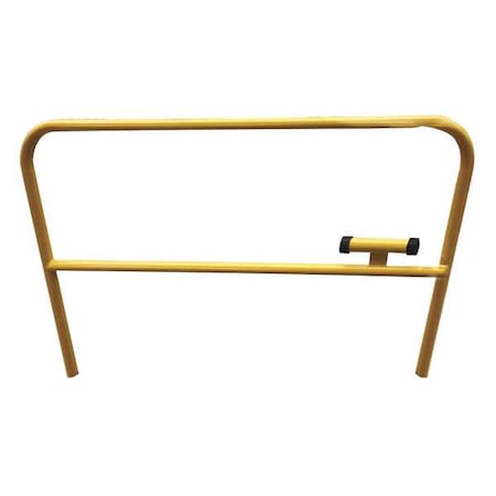 Guardrail, 8 Ft. L, 3-1/2 Ft. H, Yellow MPN:10K025