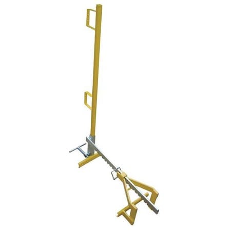 Parapet Clamp Guardrail Systm, 3-1/2Ft. L MPN:10K037