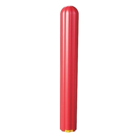 Post Sleeve, 6 In Dia., 56 In H, Red MPN:1730R