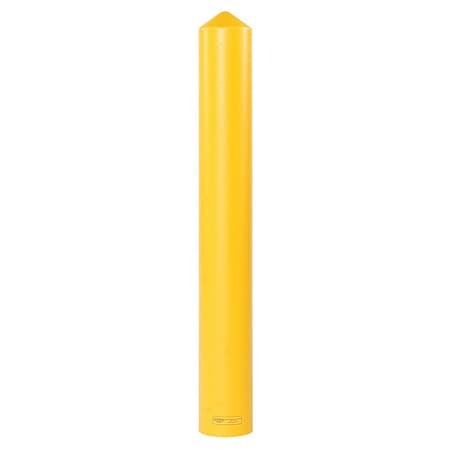 Bollard Cover, Yellow, 9 2/5 in Dia MPN:1737