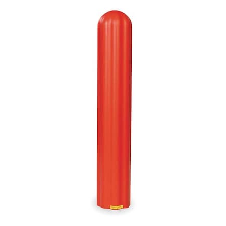 Post Sleeve, 8 In Dia., 57 In H, Red MPN:1738R