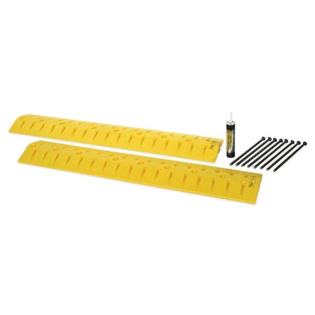 Cable Protector, Drop Over, 2 Channel, 9ft. MPN:1793