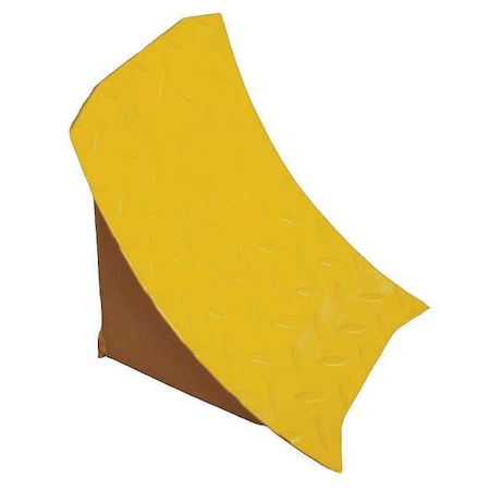 Wheel Chock, Steel, W 7-5/8 In, H 9 In MPN:19P548