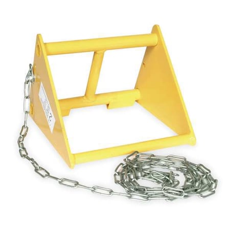 Wheel Chock, 9 3/4 In W x 7 3/4 In H MPN:1GUL3