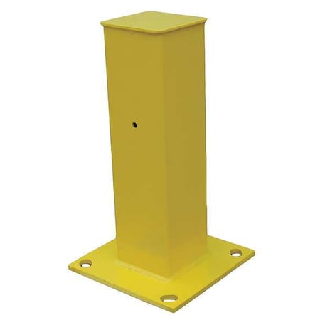 Tubular Mounting Post, 10 In x 18 In, Ylw MPN:21XL98