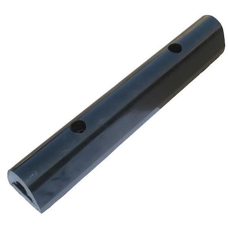 Dock Bumper, 1-11/16x2x12 In., Rubber MPN:22NT58