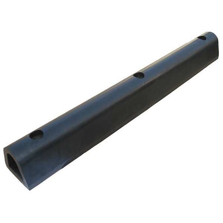 Dock Bumper, 4x4-1/4x36 In., Rubber MPN:22NT63