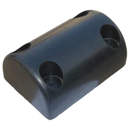 Dock/Body Bumper, 8x3-1/2x5-1/2 In, Rubber MPN:22NT81