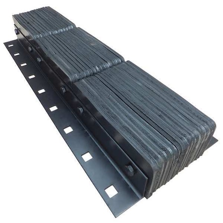 Dock Bumper, 13x4-1/2x36 In., Rubber MPN:22NT91