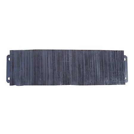 Dock Bumper, 10x4-1/2x38 In., Rubber MPN:26W571
