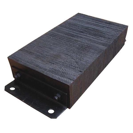 Dock Bumper, 12x4-1/2x26 In., Rubber MPN:26W576