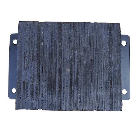 Dock Bumper, 12x6x20 In., Rubber MPN:26W586