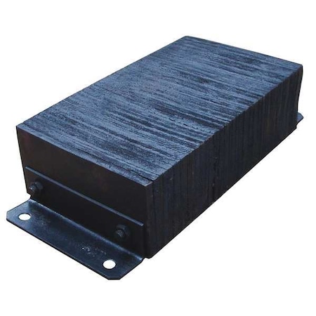 Dock Bumper, 12x6x26 In., Rubber MPN:26W587